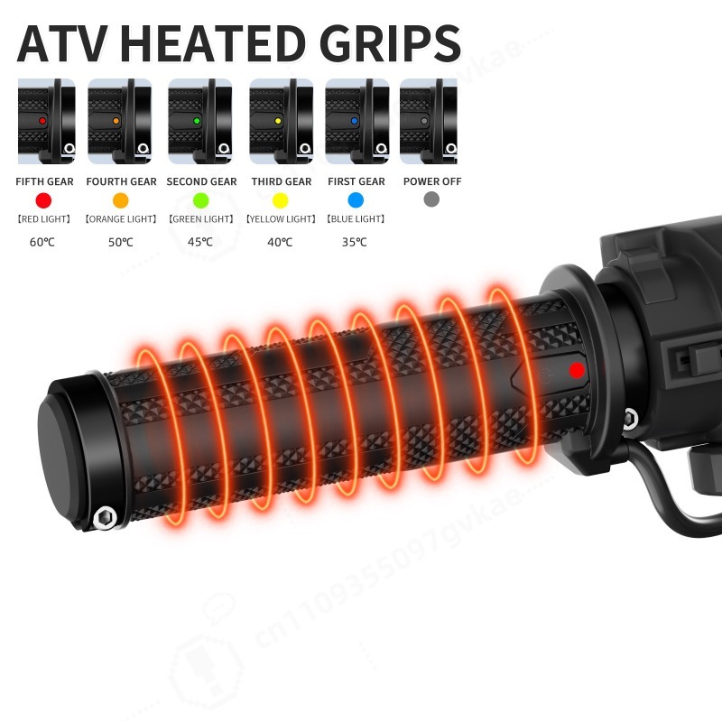 Handlebar Grip Heated - Podgrzewane uchwyty A3 ATV 4. generacji
